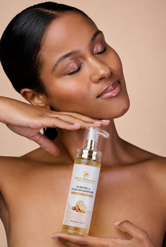 Huile Corps Curcuma & Citron Anti-Acné Imra Skincare