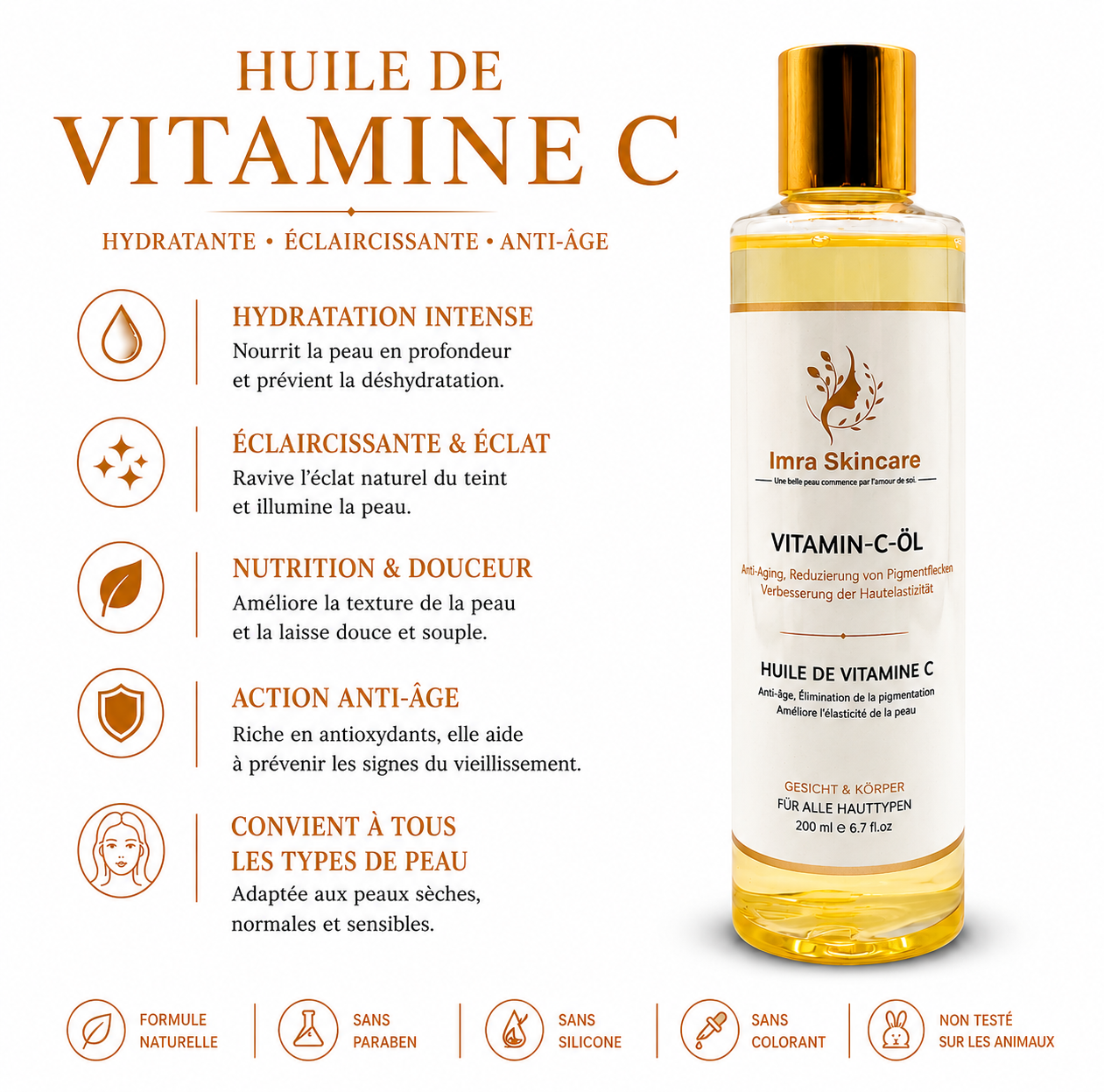 Huile Précieuse Vitamine C