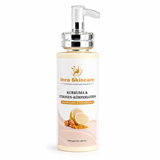 Lotion Corps Curcuma & Citron Anti-Acné Imra Skincare