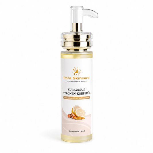 Huile Corps Curcuma & Citron Anti-Acné Imra Skincare