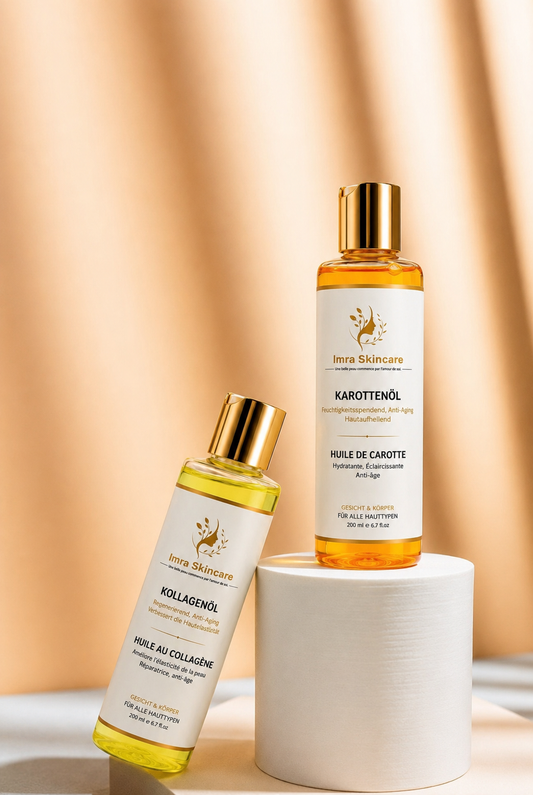 Pack de 2 Huiles Précieuses – Carotte & Collagène Imra Skincare