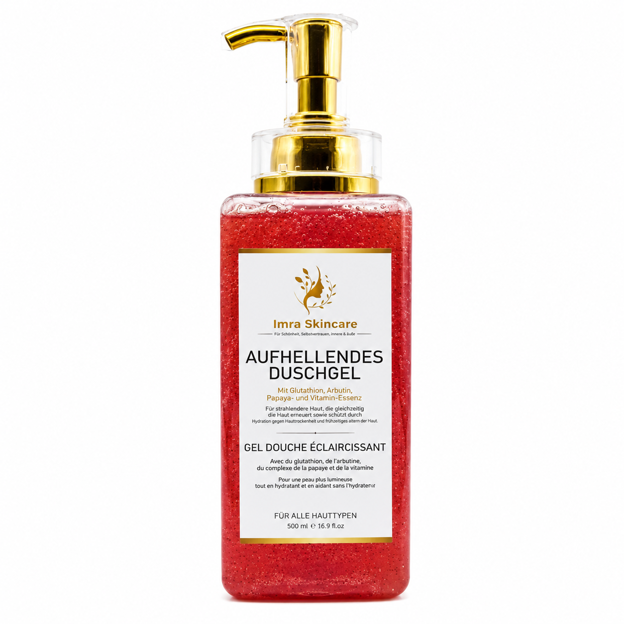 Gel Douche Exfoliant Éclat Naturel Imra Skincare