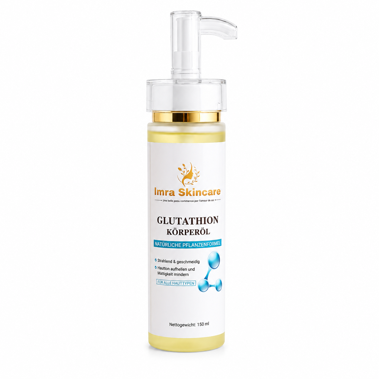 Huile Corps Glutathion Éclat & Hydratation Imra Skincare