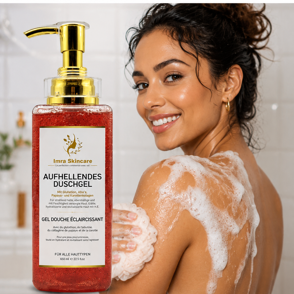 Gel Douche Exfoliant Éclat Naturel Imra Skincare
